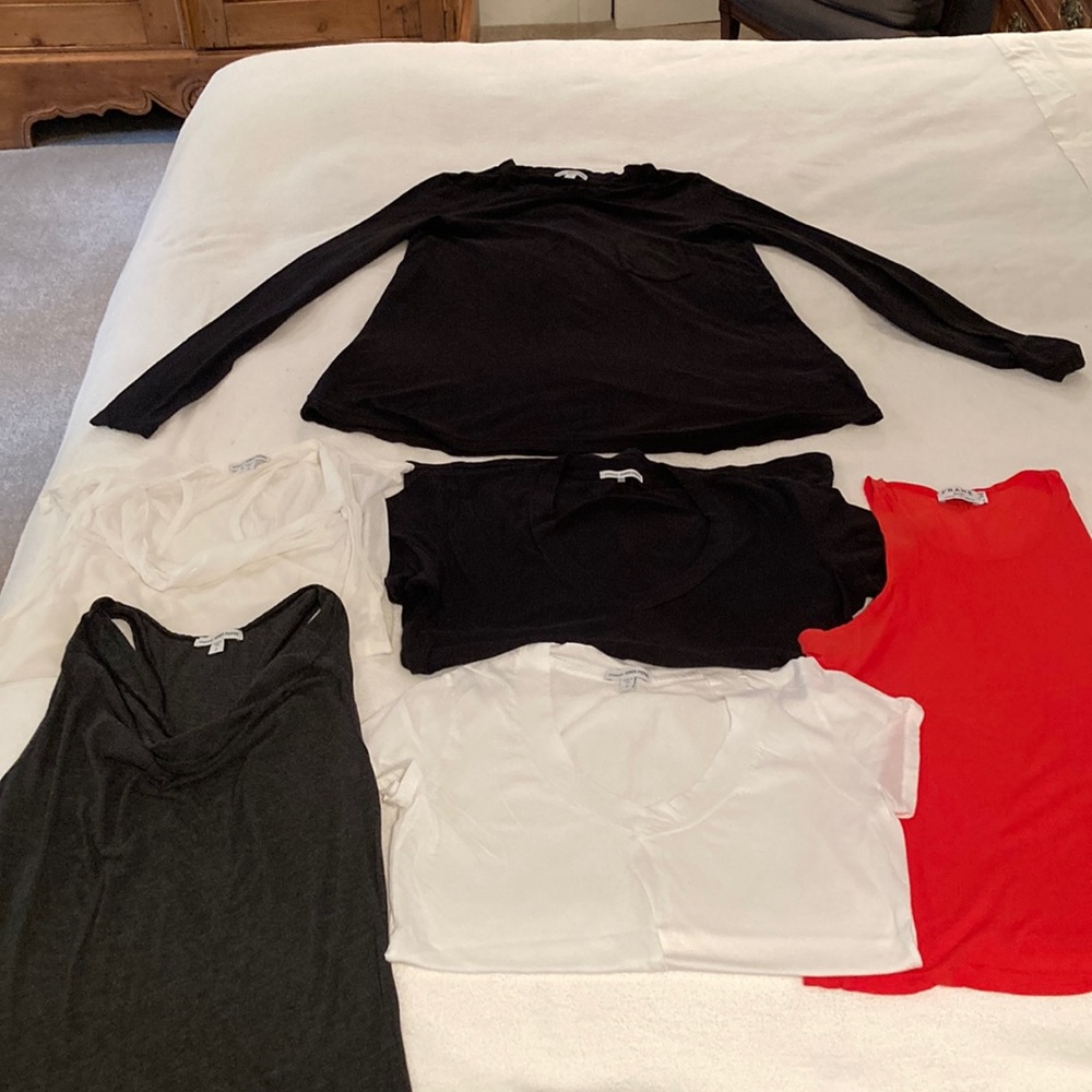 Lot of 6 James Perse Tees